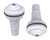 ATIE Above Ground Pool Complete Return Jet Fitting with Gaskets and Adapter (2 Pack)