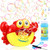 Bubble Machine Bubble Blower, Automatic Halloween Party Bubbles Blower Maker, Over 800 Bubbles Per Minute, Bubble Solution and Screwdriver Included