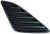 OE Replacement Toyota Camry Front Bumper Insert (Partslink Number TO1039147)