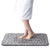 Bedsure Memory Foam Bath Mat Non Slip Bathroom Rugs Absorbent Grey Bath Mats for Bathroom 20x30 Inches Cobblestone Machine Washable Bath Rugs