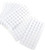 Vkey 216 Pairs 15mm Diameter Sticky Back Dots Coins Hook & Loop Self Adhesive dots Tapes White