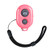 Pink Bluetooth Remote Shutter, Camera Shutter Remote Control, WANFH Wireless Clicker for All iOS and Android Devices, Create Beautiful Photos and Selfies, Hand-Free and Wrist Strap Included