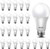 24 Pack LED Light Bulbs 60 Watt Equivalent, A19 Warm White 3000K, E26 Base, Non-Dimmable, 750lm, UL Listed