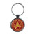 Ata-Boy Star Trek Starfleet Academy 1.5" Fob Keychain for Keys, Backpack Pulls and More
