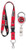 WinCraft Bundle 2 Items: Miami of Ohio Redhawks 1 Premium Lanyard and 1 Badge Reel