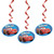 36" Hanging Disney Cars Decorations, 3ct