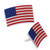 American Flag Cupcake Rings [Misc.]