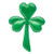 Pearlized Shamrocks St. Patrick's Day Cupcake Picks