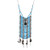 Novum Crafts | Indian Style Choker | Native American Style Breastplate Necklace Blue