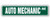 AUTO Mechanic Street Sign car Truck fix Garage tech | Indoor/Outdoor |  24" Wide