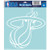 NBA Miami Heat Die-cut Decal, 8"x8", Team Color