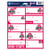 WinCraft NCAA Ohio State Buckeyes Gift Tag Sheet, One Size, Team Color