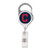 WinCraft MLB Cleveland Indians Retractable 2S Prem Badge Holders, Black