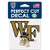 NCAA Wake Forest Demon Deacons 4x4 Perfect Cut Color Decal, Team Colors, One Size