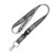 WinCraft Georgia Bulldogs UGA Lanyard with Detachable Buckle, 1" - Grey