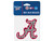 WinCraft Alabama Crimson Houndstooth Tide Official NCAA 4"x4" Die Cut Car Decal