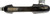 Dorman 80672 Rear Driver Side Exterior Door Handle for Select Honda Models, Black