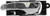 Dorman 91090 Front Driver Side Interior Door Handle for Select Ford Models, Chrome
