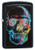 Zippo Colorful Skull Black Matte Pocket Lighter