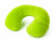 Samsonite Luggage Inflatable Neck Pillow with Cover, Neon Green, One Size