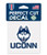 WinCraft NCAA University of Connecticut UConn Huskies 4" x 4" inch Outdoor Color Decal