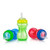 Nuby 3 Piece Boy No-Spill Cup with Flex Straw, 10 Ounce
