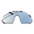 SEEABLE Premium Polarized Mirror Replacement Lenses for Oakley Flight Jacket OO9401 Sunglasses - Silver Mirror