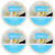 Beauty America Intense Moisturizing Body Butter - Vanilla, 4 pack