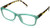 Peepers by PeeperSpecs Women's Sand Bar Cat-Eye Reading Glasses, Teal, 52 mm + 2