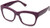 Peepers by PeeperSpecs Women's Shine On Focus Square Blue Light Filtering Reading Glasses, Pink, 53 mm + 0