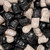 Food Items Sprinkle Mix TOMBSTONES, Gray, One Size
