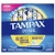Tampax Pearl Tampons Regular Absorbency with LeakGuard Braid, Unscented, 50 Count