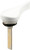 Slide-Co 152704 Sliding Door Latch Lever with Washers and Push Nut, White, Diecast