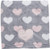 Little Love by NoJo Appliqued Coral Fleece Blanket, Hugs and Kisses