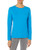 Hanes Women's Long Sleeve Tee, Deep Dive, Large