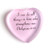 Scripture Heart with Pouch, I can do all things in him with those who strengthens me. (pink)