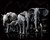 ROYAL BRUSH Silver Foil Engraving Art Kit, 8-Inch by 10-Inch, Elephant Herd