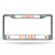 NCAA Rico Industries Standard Chrome License Plate Frame, Clemson Tigers