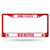 NCAA Rico Industries Standard Chrome License Plate Frame  Ohio State Buckeyes