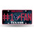 NFL Rico Industries #1 Fan Metal License Plate Tag, Houston Texans