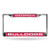 NCAA Rico Industries Laser Cut Inlaid Standard Chrome License Plate Frame, Georgia Bulldogs