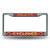 NCAA Rico Industries Bling Chrome License Plate Frame with Glitter Accent, Iowa State Cyclones