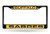 NHL Rico Industries Laser Cut Inlaid Standard Chrome License Plate Frame, Buffalo Sabres