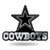 NFL Rico Industries Chrome Finished Auto Emblem 3D Sticker, Dallas Cowboys NFL Rico Industries Chrome Finished Auto Emblem 3D Sticker, Dallas Cowboys