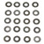 Redcat Racing Differential Shims (20 Piece), 4.8 x 9.5 x 0.15mm