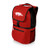 PICNIC TIME NCAA Arkansas Razorbacks Zuma Insulated Cooler Backpack, Red
