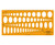 Ellipse Master Templates Drafting And Design Template Stencil Symbols Technical Drawing Scale