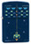 Zippo Pixel Game Design Navy Matte Pocket Lighter
