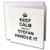 3dRose Keep Calm and Let Stefan Handle It - Funny Personal Name - Greeting Cards, 6" x 6", Set of 6 (gc_233393_1)
