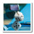 3dRose "Massachusetts, Gloucester, Antique Car Show, 1950s fuzzy dice Iron On Heat Transfer, 6"